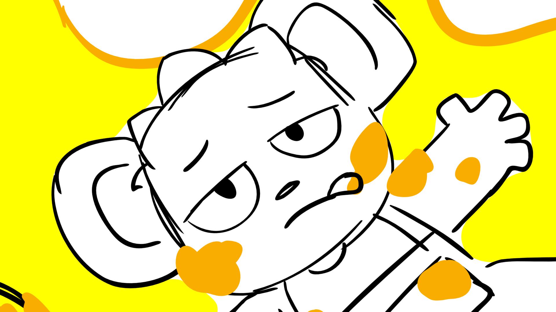 Fun with Nubs — Ep. 112, lámina 137, storyboard by Melissa Ballesteros